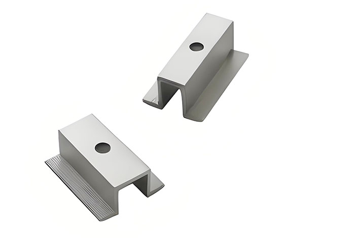 鋁型材定制開模光伏壓塊鋁型材